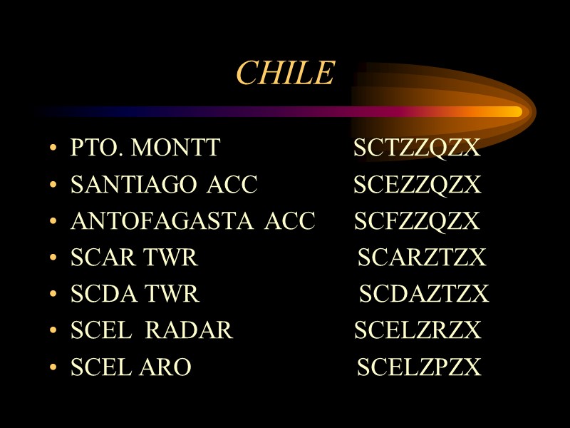 CHILE PTO. MONTT           